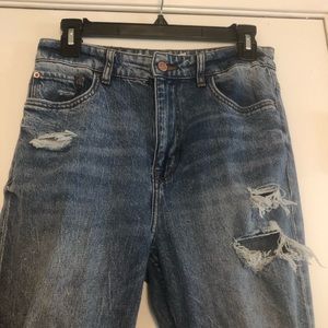 Bershka Distressed Jeans